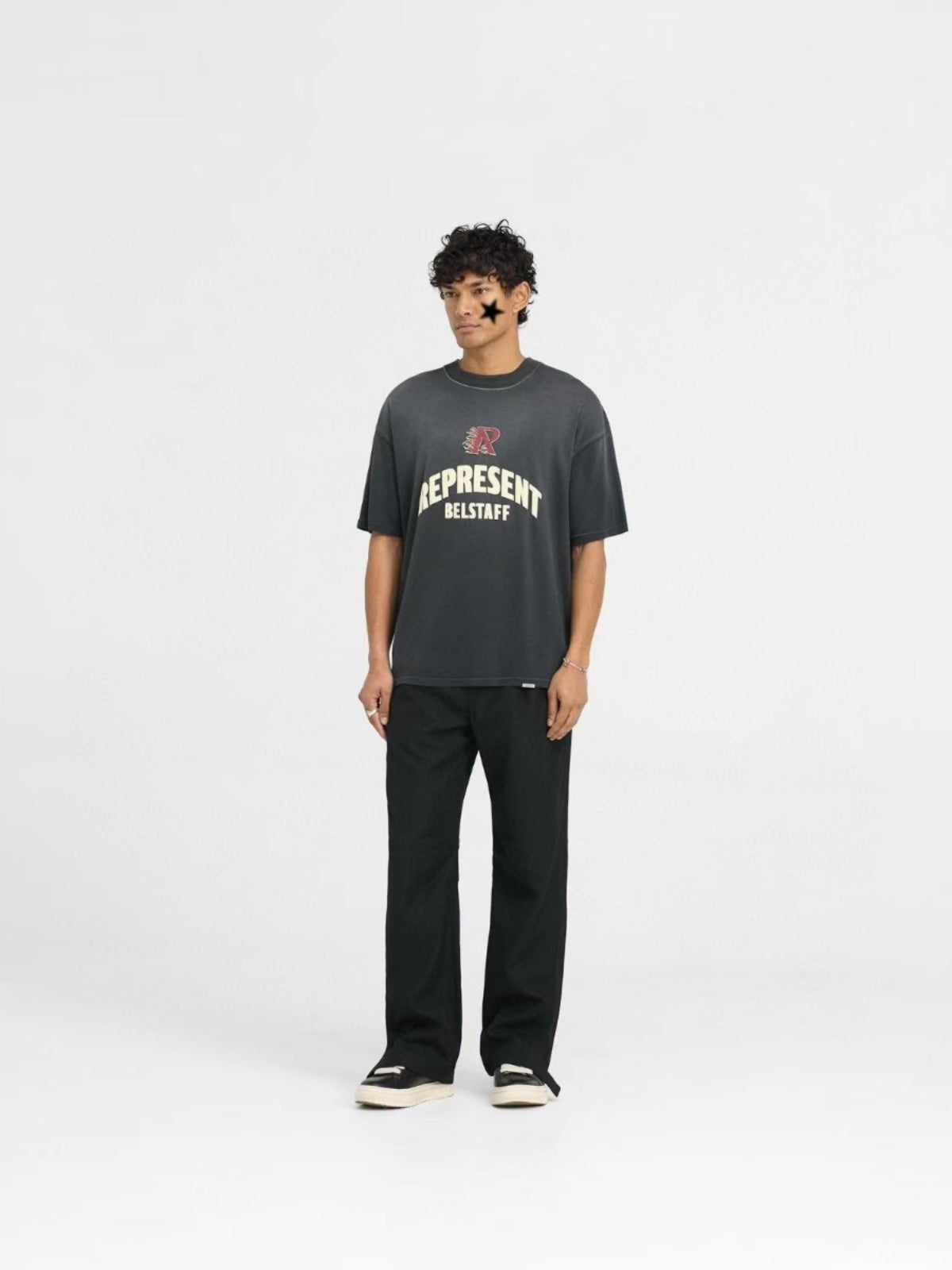 Represent X Belstaff Flame Phoenix T-Shirt