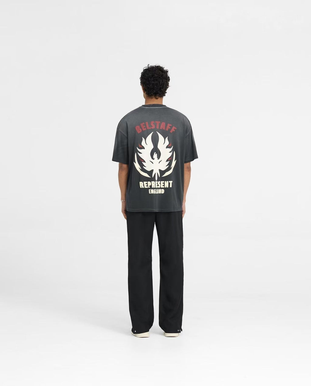 Represent X Belstaff Flame Phoenix T-Shirt